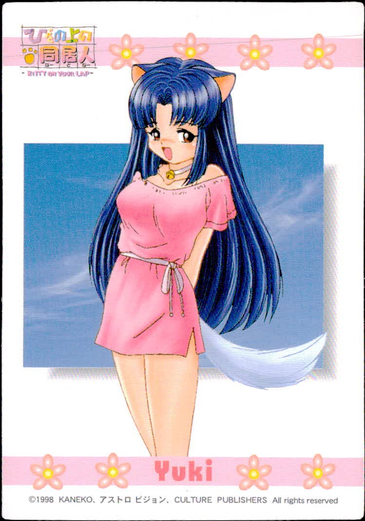 ひざの上の同居人 -KITTY ON YOUR LAP- ひざの上の同居人 Kitty on Your Lap カード Yuki トレカ CULTURE PUBLISHERS コレクション