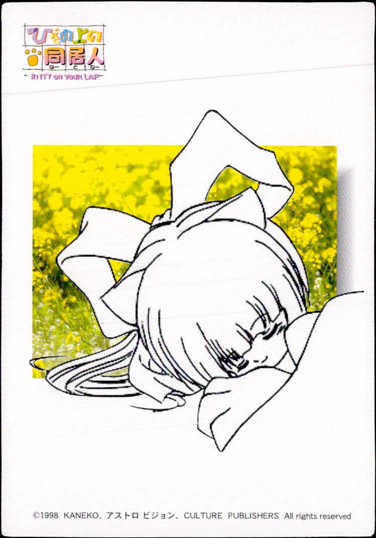 ひざの上の同居人 -KITTY ON YOUR LAP- ひざの上の同居人 Kitty on Your Lap カード トレカ 4 UNCOMMON CULTURE PUBLISHERS アニメ コレクション