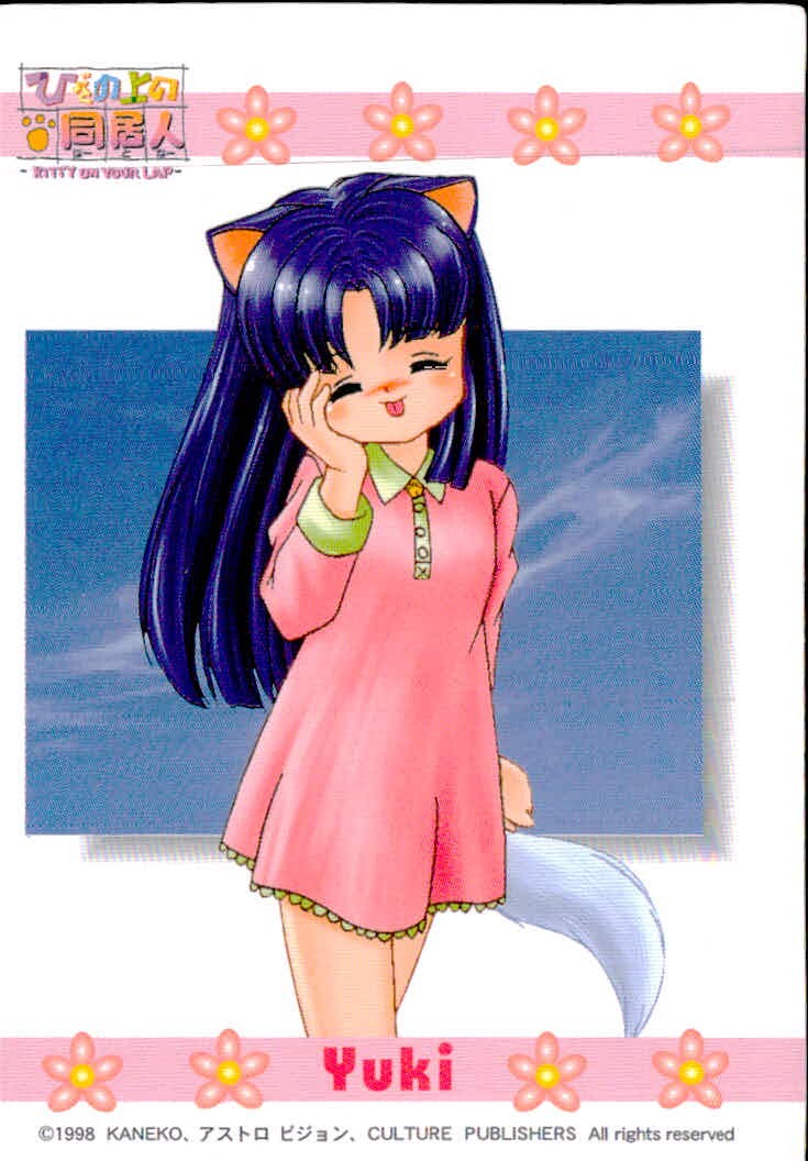 ひざの上の同居人 -KITTY ON YOUR LAP- ひざの上の同居人 Kitty on Your Lap カード Yuki トレカ CULTURE PUBLISHERS トレーディング