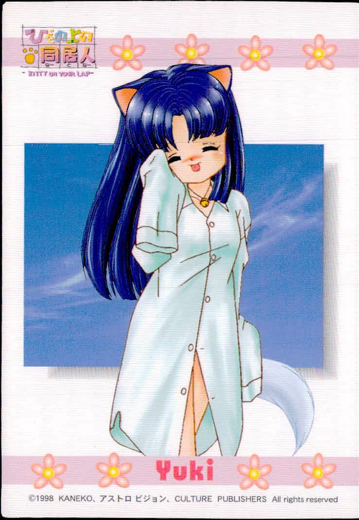 ひざの上の同居人 -KITTY ON YOUR LAP- ひざの上の同居人 Kitty on Your Lap カード ユキ トレカ COMMON CULTURE PUBLISHERS コレクション