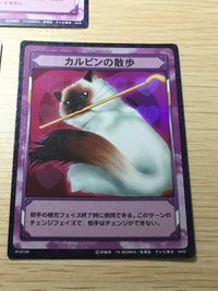テニプリ テニスの王子様 カードゲーム テニスの王子様 カルピン カード まとめ リアクション キャラクター カルピンの冒険 カルピン カルピンの散歩 3枚 03073 07028R 01072R コナミ TCG サムネイル 3