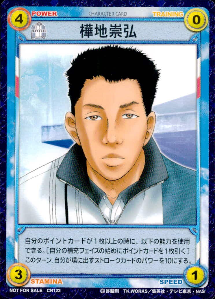テニプリ テニスの王子様 テニスの王子様 非売品 カード 樺地崇弘 トレカ CN122 コナミ TCG