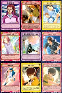 テニプリ テニスの王子様 カード まとめ リアクション ストローク トレーニング 竜崎の助言 グランド スマッシュ 自分達のテニス バックハンド レシーブ 最後まで諦めんじゃねぇ リズムにhigh! 瞬間移動 危険モード 9枚 サムネイル 1