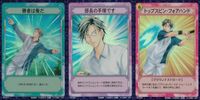 テニプリ テニスの王子様 テニスの王子様 キラ カード まとめ シーン リアクション ストローク 勝者は俺だ 部長の手塚です トップスピン フォアハンド 3枚 SP1047R SP1062R SP1032R コナミ TCG サムネイル 1