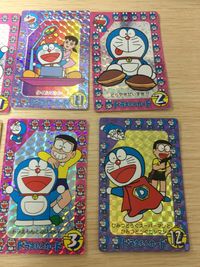 ドラえもん ドラえもん キラ カード バンプレスト バンプレカード まとめ カード まとめ キラ ステッカー プロフィール バンプレカード(クイズ裏面) ぼくドラえもんです どらやきだいすき!! ドラえもんとのび太くん 15枚 1 サムネイル 2