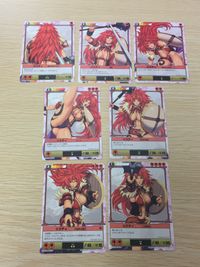 クイーンズブレイド ザ デュエル クイーンズブレイド ザ デュエル メガハウス カード まとめ リスティ 後ろ向きになる リスティ 迎撃 リスティ 身をかがめる リスティ キック リスティ 基本の構え リスティ 下段突き強打 7枚 サムネイル 2