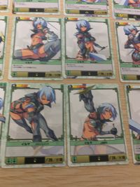 QB ザ デュエル クイーンズブレイド ザ デュエル クイーンズブレイド ザ デュエル メガハウス カード まとめ キャラクター イルマ 下段攻撃を受け ダガーで突く イルマ 体をかわす イルマ けられてバランスを崩す 16枚 サムネイル 4