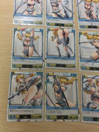 QBデュエル クイーンズブレイド ザ デュエル クイーンズブレイド ザ デュエル メガハウス カード まとめ キャラクター エリナ 蒼天の槍兵 大剣技 エリナ 急をかがめる エリナ 体をかわす エリナ 打たれてバランスを崩す サムネイル 4