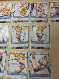 QBデュエル クイーンズブレイド ザ デュエル クイーンズブレイド ザ デュエル メガハウス カード まとめ キャラクター エリナ 蒼天の槍兵 大剣技 エリナ 急をかがめる エリナ 体をかわす エリナ 打たれてバランスを崩す サムネイル 7
