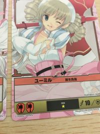 QB ザ デュエル クイーンズブレイド ザ デュエル クイーンズブレイド ザ デュエル メガハウス カード まとめ キャラクター ユーミル 打たれてバランスを崩す ユーミル 武器が壊れる ユーミル 上段攻撃を受ける ユーミル 突撃 サムネイル 3