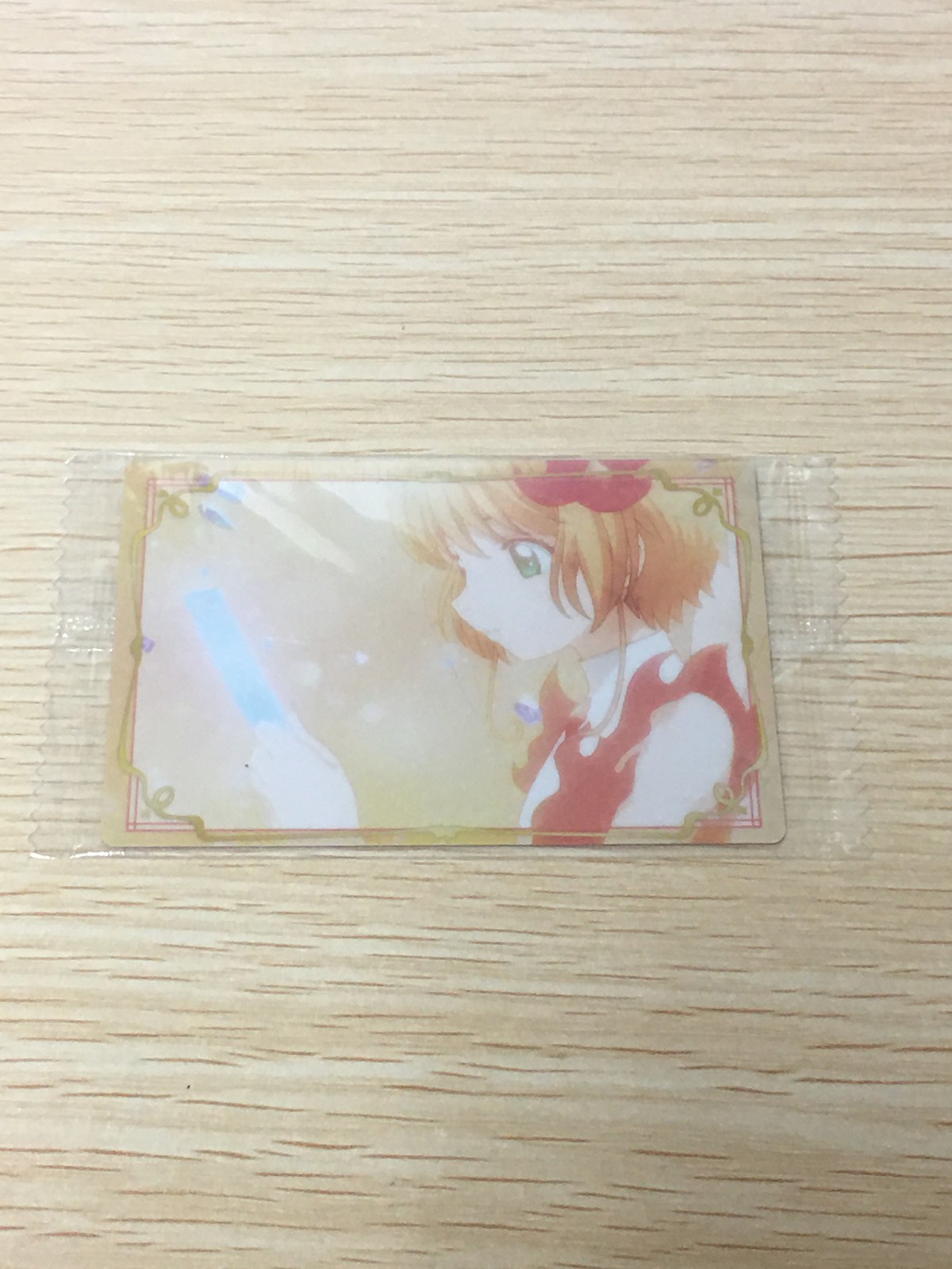 CCさくら カードキャプターさくら カード さくらと炎と水の鳥 トレカ No.17 バンダイ ウエハース