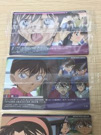 名探偵コナン カード まとめ キャラクター 毛利蘭 工藤新一 吉田歩美 3枚 C-03 C-02 C-15 バンダイ ウエハース サムネイル 7