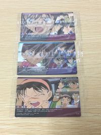 名探偵コナン カード まとめ キャラクター 毛利蘭 工藤新一 吉田歩美 3枚 C-03 C-02 C-15 バンダイ ウエハース サムネイル 5