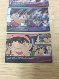 名探偵コナン カード まとめ キャラクター 毛利蘭 工藤新一 吉田歩美 3枚 C-03 C-02 C-15 バンダイ ウエハース サムネイル 6