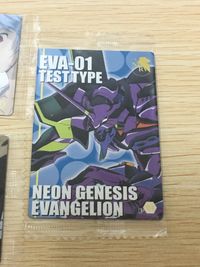 新世紀エヴァンゲリオン カード まとめ キャラクター バトル エヴァンゲリオン初号機 EVA-01 TEST TYPE 綾波レイ EVANGELION 1.0 EVA-01 vs サキエル 3枚 E-01 IL-01 V-06 サムネイル 3
