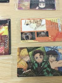 鬼滅の刃 ウエハース カード まとめ キャラクター 技 シーン 竈門炭治郎 竈門禰豆子 蝶舞 戯れ 猗窩座 煉獄杏寿郎 霹靂一閃 六連 竈門炭治郎 竈門禰豆子 刀鍛冶の里編 竈門炭治郎 我妻善逸 嘴平伊之助 8枚 030 バンダイ サムネイル 5