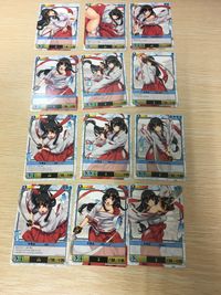 QBデュエル クイーンズブレイド ザ デュエル クイーンズブレイド ザ デュエル メガハウス カード まとめ アクション トモエ けられてバランスを崩す トモエ 武者眠り トモエ 下段攻撃を受ける トモエ 下段スイング 12枚 サムネイル 1