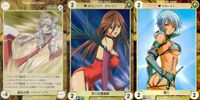 アクエリアンエイジ クイーンズブレイド アクエリアンエイジ カード まとめ Permanent Card Character Card 鋼鉄山製 バトルアックス 炎の女魔術師 戦士 3枚 EX0062 EX0049 EX0043 サムネイル 1