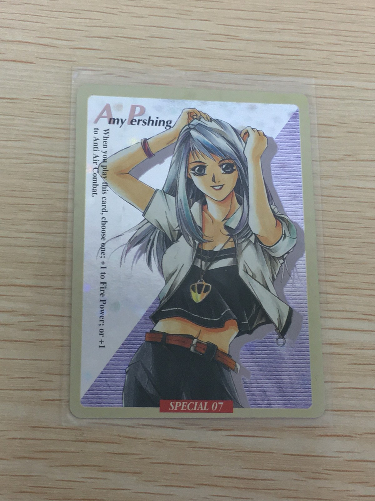 パワードール POWER DoLS Detachment of Limited Line Service POWER DoLLS パワードール パワードールズ SP カード Amy Pershing トレカ SPECIAL 07