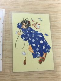 ああっ女神さまっ ラミネート ラミカ カード まとめ ラミカ ベルダンディー ウルド スクルド ベルダンディー 2枚 0593C B 0592 movic ラミネート サムネイル 2