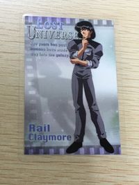 ロストユニバース LOST UNIVERSE ラミネート ラミカ カード Rail Claymore トレカ No.007 movic ラミネートカード コレクション サムネイル 2