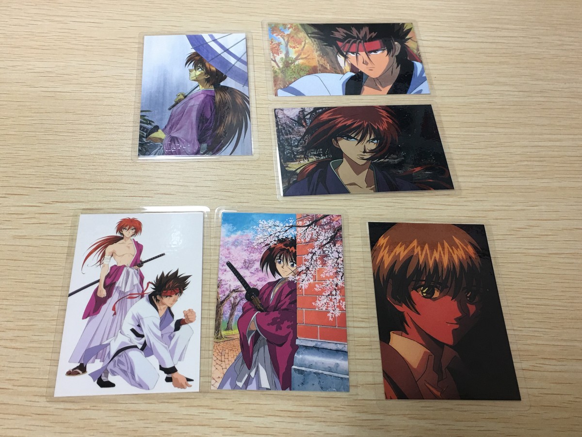 るろうに剣心 -明治剣客浪漫譚- ラミネート ラミカ カード まとめ コレクション 緋村剣心 緋村剣心 相楽左之助 四乃森蒼紫 6枚 No.003 No.008 No.016 No.026 No.029 movic