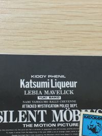 サイレントメビウス SILENT MOBIUS THE MOTION PICTURE ラミネート ラミカ silent mobius サイレントメビウス カード キディ フェニル 草凪純 レビア マベリック トレカ ラミネート サムネイル 5