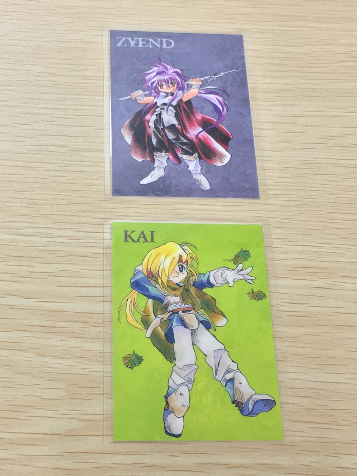 刻の大地 ラミネート ラミカ刻の大地 カード まとめ COLLECTION カイ ジェンド 2枚 No.002 No.003 movic ラミネートカード(ラミカ)