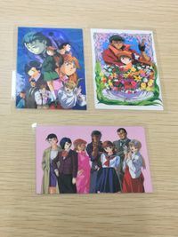 ブルーシード 紅蓮華異聞 ラミネート ラミカ BLUE SEED ブルーシード カード まとめ ラミカ 草薙護 藤宮紅葉 集合 草薙護 藤宮紅葉 花柄 集合キャラクター 3枚 1094-B 1194-B 1194-C movic サムネイル 1