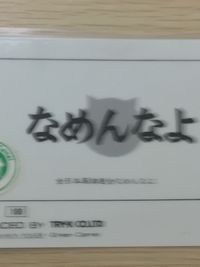 なめ猫 全日本暴猫連合 なめんなよ ラミネート ラミカ なめんなよ なめ猫 なめんなよ 警官猫 トレカ BR-119 TRY-X CO.LTD ラミネートカード(ラミカ) サムネイル 7