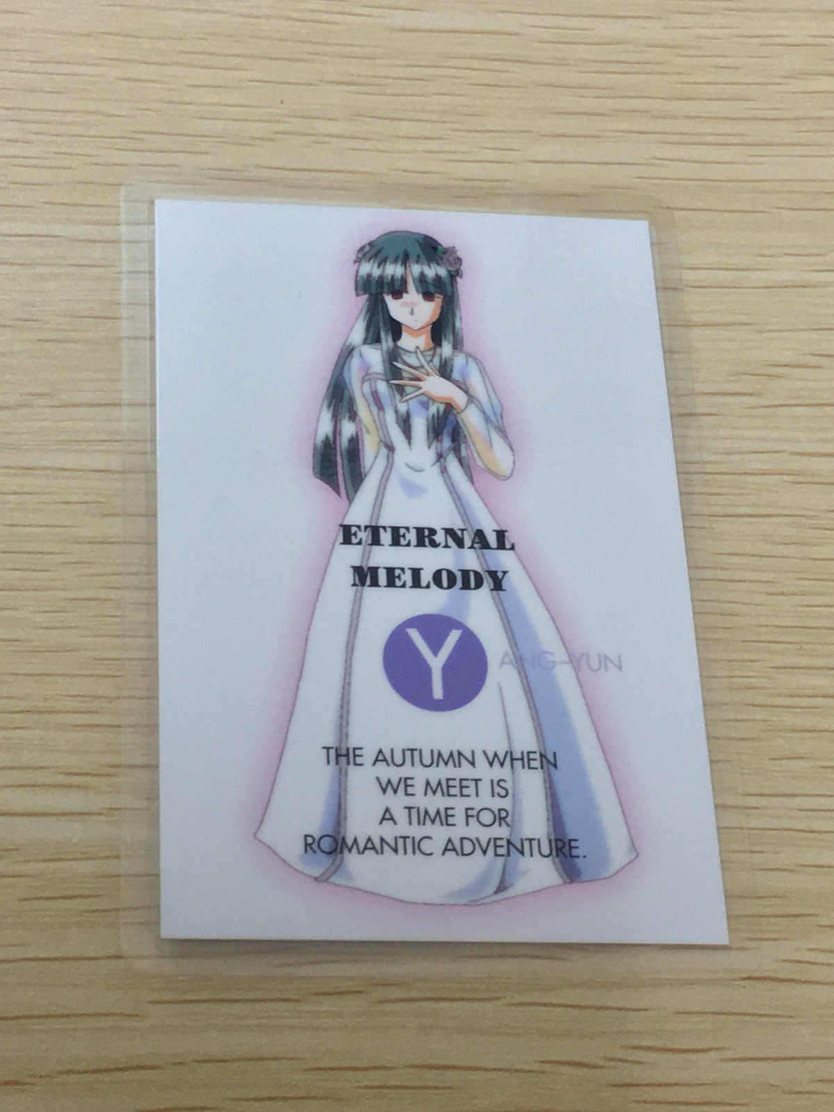 エターナルメロディ Eternal Melody ラミネート ラミカ アニメ カード ヤン ユン トレカ No.007 movic ラミカ コレクション