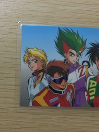 新世紀GPX サイバーフォーミュラ ラミネート ラミカ アニメ カード 風見ハヤト 他メインキャラクター集合 トレカ 0792A movic ラミネート サムネイル 2