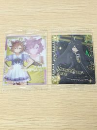 Uma Musume Pretty Derby 2 Cards Lot T.M. Opera O Manhattan Cafe wafer unopened