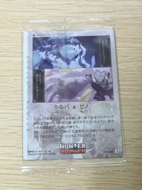 ハンターハンター HUNTER×HUNTER カード シルバ ゼノ トレカ 2666268 N バンダイ ウエハース サムネイル 3
