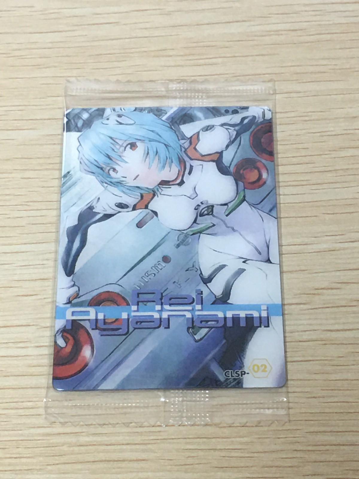 新世紀エヴァンゲリオン カード 綾波レイ トレカ CLSP-02 バンダイ ウエハース
