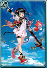 White Cat Project Kuroka Card Japanese Game