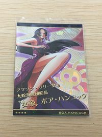 ワンピース ONE PIECE ウエハース カード ボア ハンコック トレカ No.9-15 GR バンダイ ウエハース