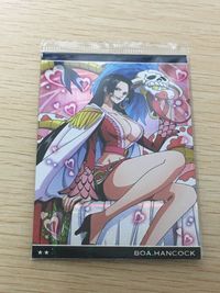 ワンピース ONE PIECE カード ボア ハンコック トレカ No.10-17 R バンダイ ウエハース