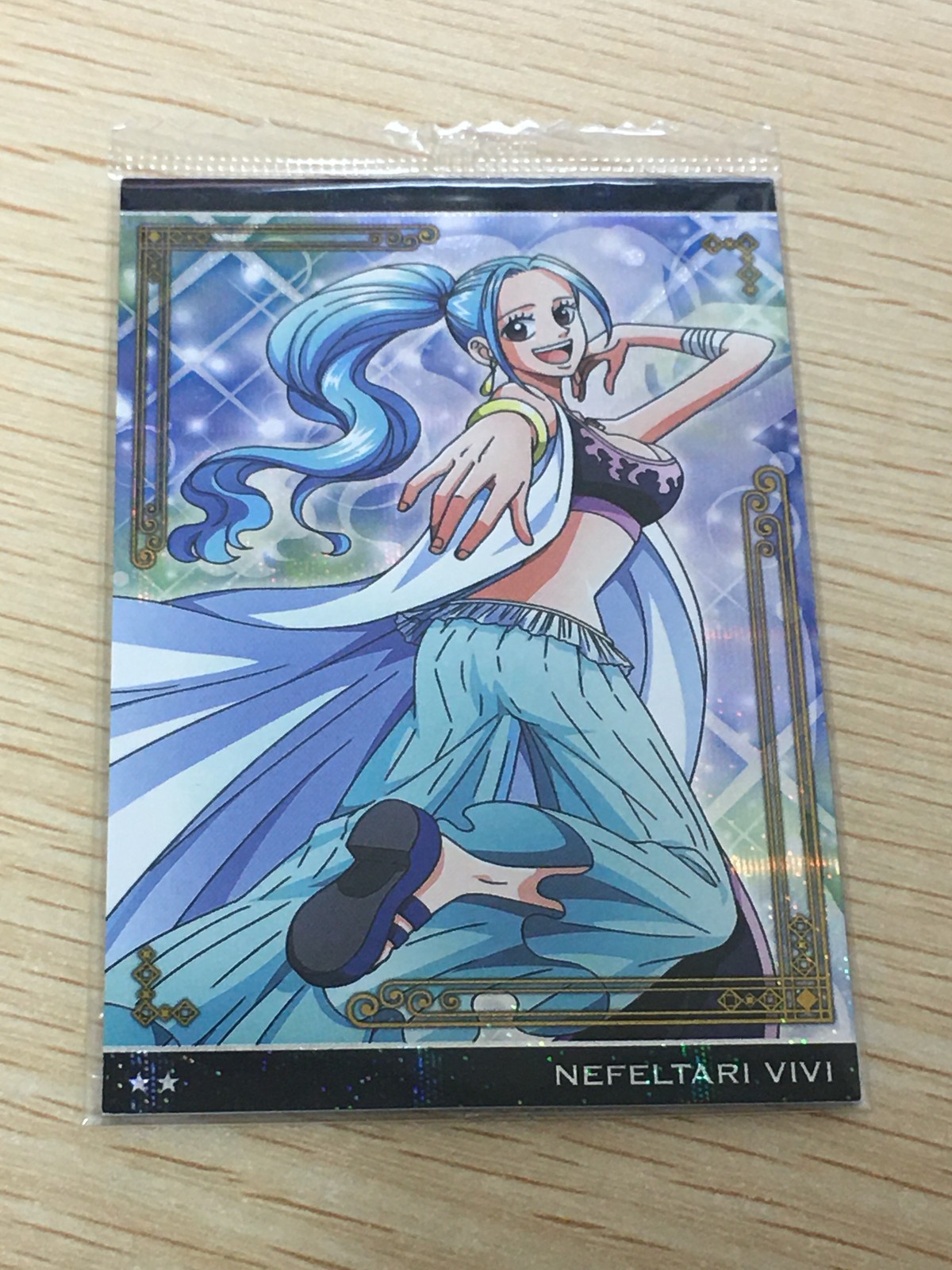 ワンピース ONE PIECE ウエハース カード ネフェルタリ ビビ トレカ No.10-27 R バンダイ ウエハース
