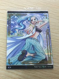 One Piece Wafer Card Nefeltari Vivi R No.10-27 Holo Japanese wafer FOIL UNOPENED