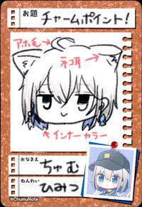 にじさんじ カード ちゃむ トレカ SR ChumuNote コレクション サムネイル 2