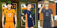 ハイキュー!! カード まとめ 山口忠 西谷夕 月島蛍 3枚 No.19 No.20 03 バンダイ 食玩 サムネイル 1