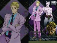 ジョジョの奇妙な冒険 カード まとめ キャラクター 吉良吉影 パンナコッタ フーゴ 2枚 No.07 バンダイ 食玩 サムネイル 2