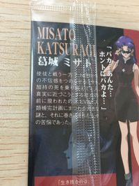 新世紀エヴァンゲリオン エヴァンゲリオン ウエハース カード まとめ キャラクター 葛城ミサト 惣流 アスカ ラングレー 日向マコト 洞木ヒカリ 4枚 Cr-16 Cr-15 Cr-10 Cr-19 バンダイ ウエハース サムネイル 11