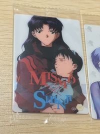 新世紀エヴァンゲリオン エヴァンゲリオン ウエハース カード まとめ カップリング イラスト 葛城ミサト 碇シンジ 碇シンジ 綾波レイ 綾波レイ 綾波レイ 碇シンジ Children 碇シンジ 6枚 CC-06 CC-05 サムネイル 7