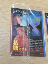 新世紀エヴァンゲリオン エヴァンゲリオン ウエハース カード まとめ カップリング イラスト 葛城ミサト 碇シンジ 碇シンジ 綾波レイ 綾波レイ 綾波レイ 碇シンジ Children 碇シンジ 6枚 CC-06 CC-05 サムネイル 12