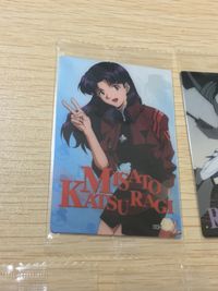 新世紀エヴァンゲリオン エヴァンゲリオン ウエハース カード まとめ キャラクター イラスト 葛城ミサト レイ アスカ Children 碇シンジ 葛城ミサト 加持リョウジ 5枚 CC-01 IC-06 IC-02 IC-03 サムネイル 5
