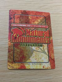 ナチュラルモニュメンツ Natural Monuments わがままな天然列島 日本の天然記念物 Natural monuments わがままな天然列島 キラ R レア カード カード ニホンイタチ トレカ R0013 R サムネイル 5