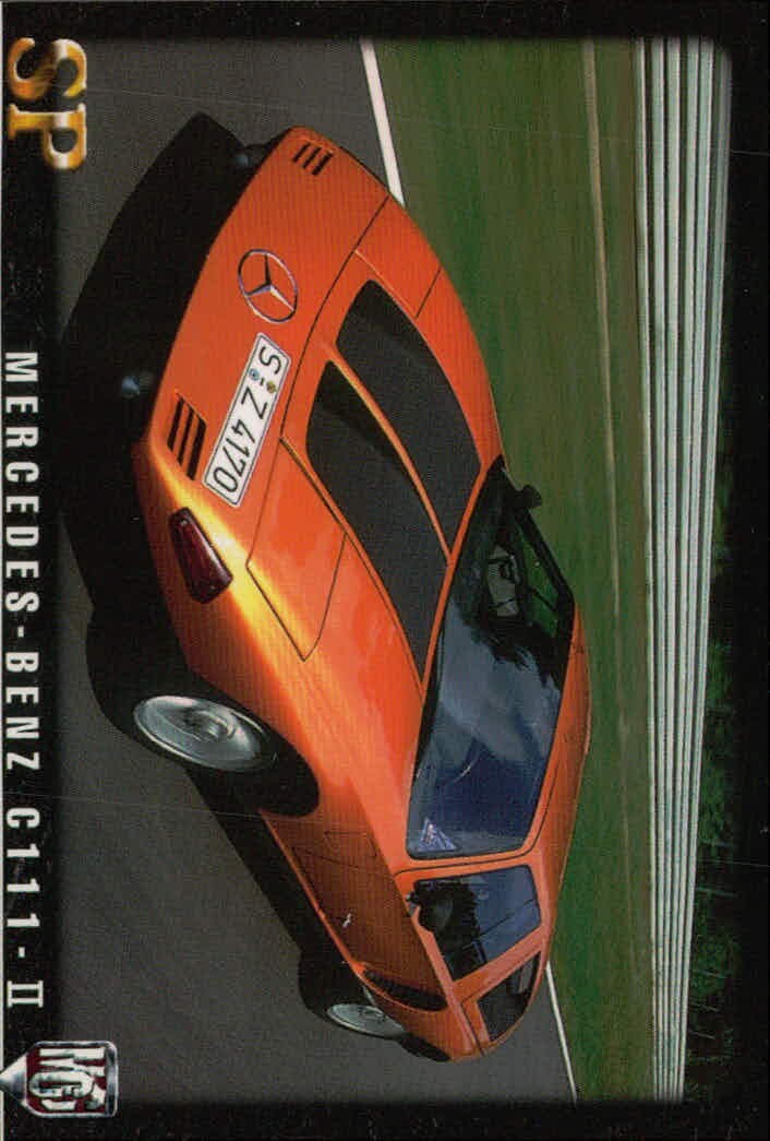 MCC モーターカーコレクション MCC MOTOR CAR COLLECTION モーターカーコレクション 車 カード ツクダオリジナル カード Mercedes-Benz C111-II トレカ SC-8 SP