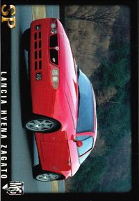 MCC モーターカーコレクション MCC MOTOR CAR COLLECTION モーターカーコレクション 車 カード ツクダオリジナル ランチア ハイエナ ザガート トレカ SC-4 SP ツクダオリジナル 食玩 サムネイル 1